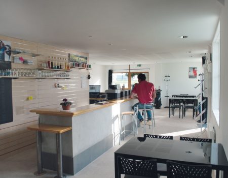 Le bar du club house