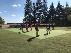 initiation putting green